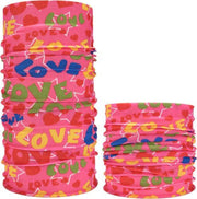 Airsoft – paintball / buitensport gezichtsbedekking Roze en andere kleuren met tekst LOVE (31293)