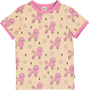 Meyadey T-shirt SS |PERKY POODLE| Maat 74/80