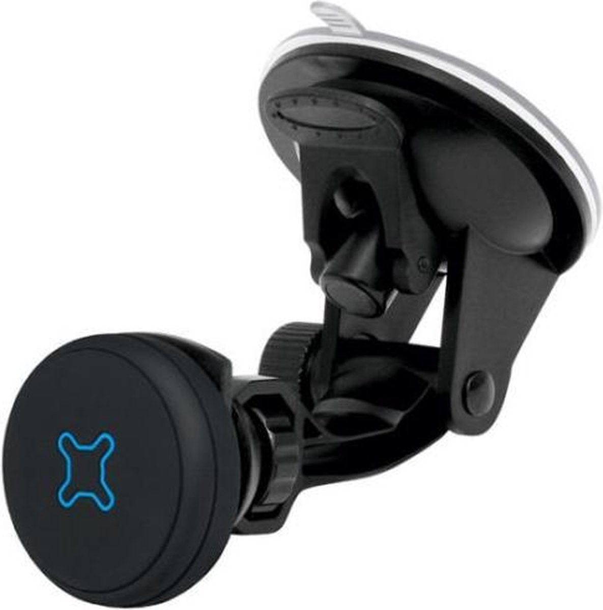 Universal smartphone mount for windscreen- Magnetic fixing - 2 metal plates included