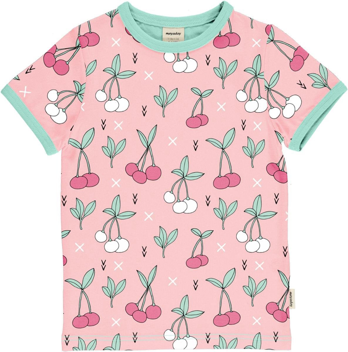 Meyadey T-shirt SS |CHERRY KISS| Maat 74/80
