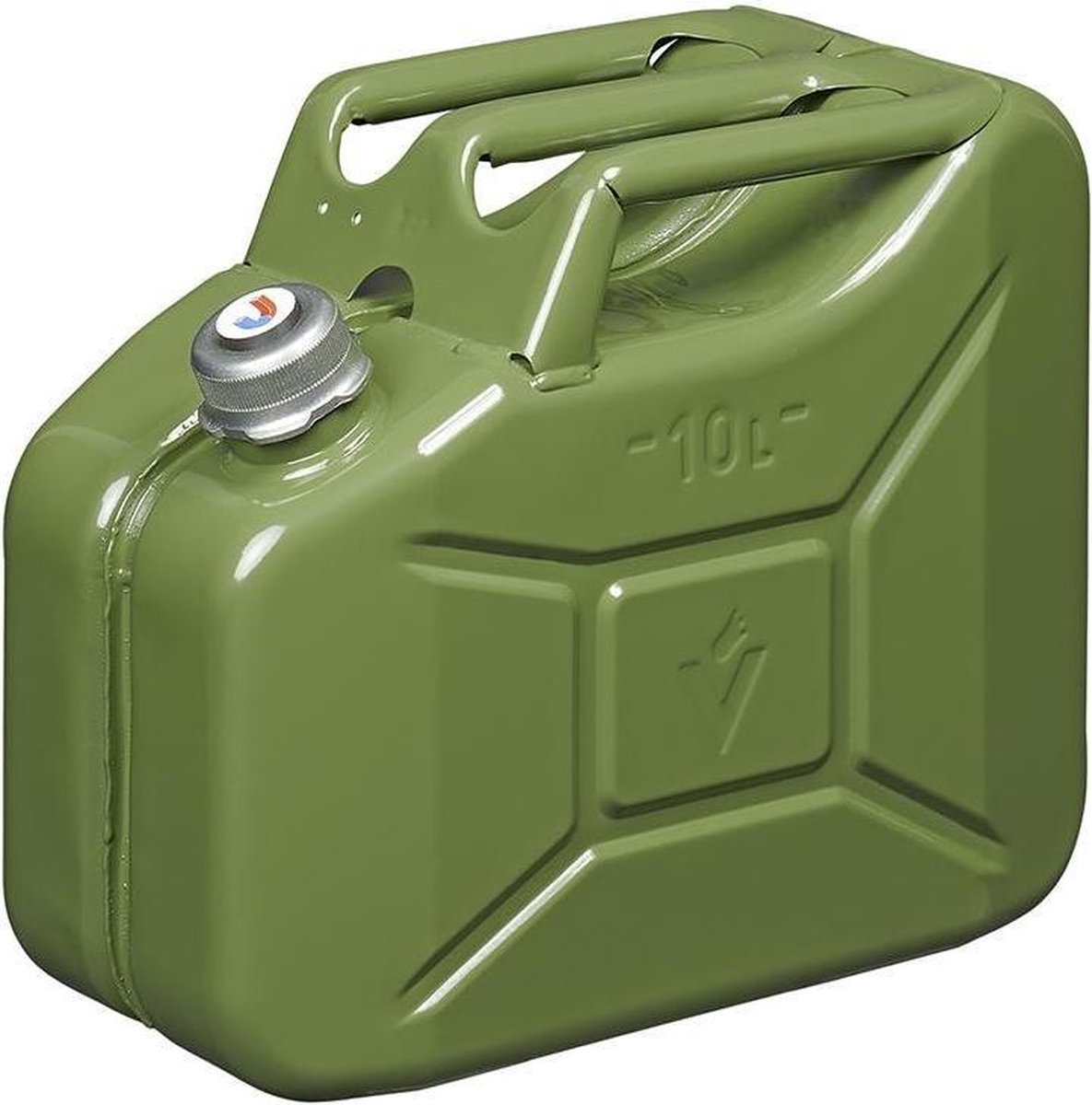 Proplus Stalen Jerrycan Met Schroefdop 10 Liter Groen