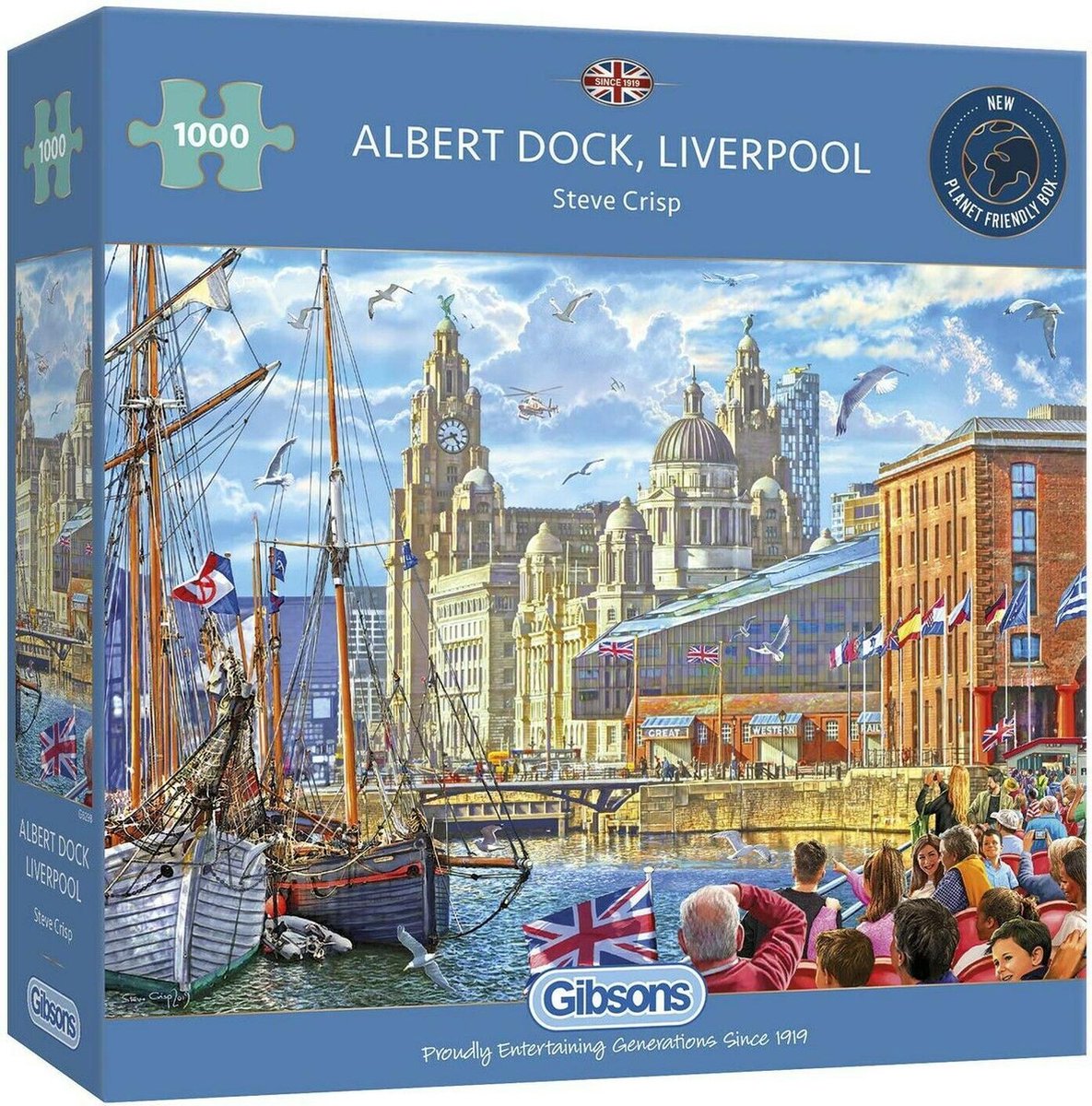 Gibsons puzzel Albert Dock