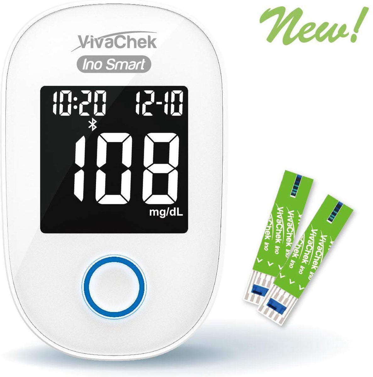 VivaChek Ino Smart bloedglucosemeter startpakket (inclusief 50 test strips