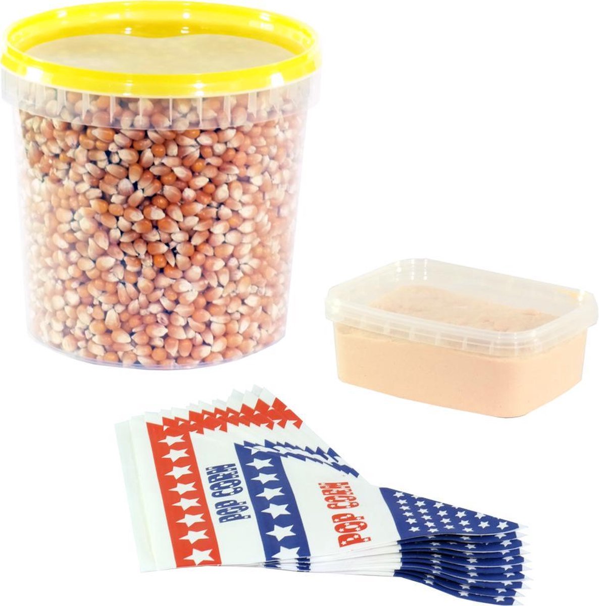 Popcornmais zout startpakket 1 KG popcorn mais
