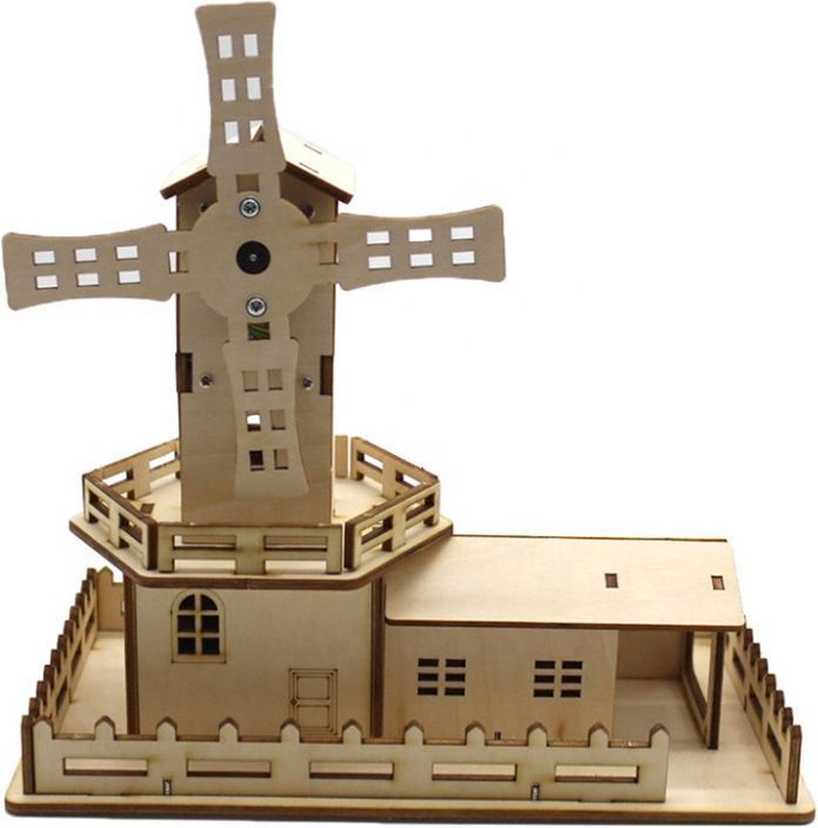 DIY Wooden Sound Light Puzzle Toy LEGO TECHNIC STYLE/DIY Houten Geluid Licht Puzzel Speelgoed /Jouet de puzzle en bois son et lumière bricolage/