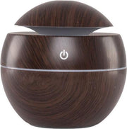 ACTIVE Aroma Diffuser Luchtbevochtiger Spa 16 Donker Hout 130ml