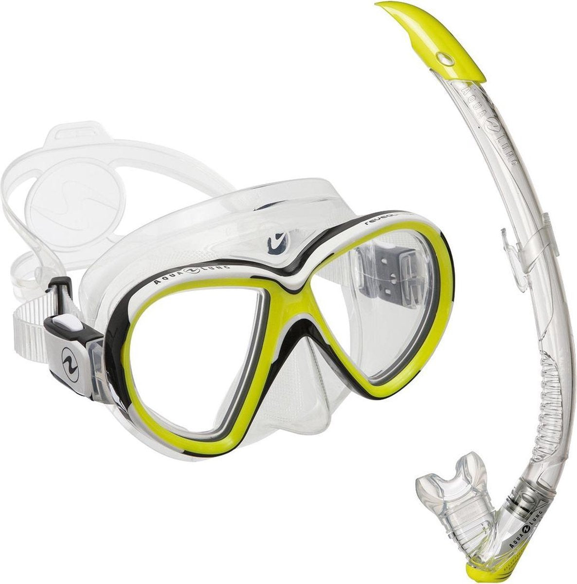 Snorkelset / Duikset AQUALUNG Professional Set (Reveal X2 masker + Zephyr snorkel)
