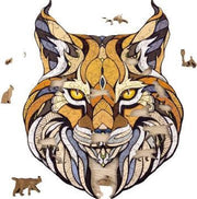 Eco Wood Art Houten Puzzel Lynx