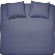 Dekbedovertrekset katoen 200 x 200/220 (48) dark blue uni Damai