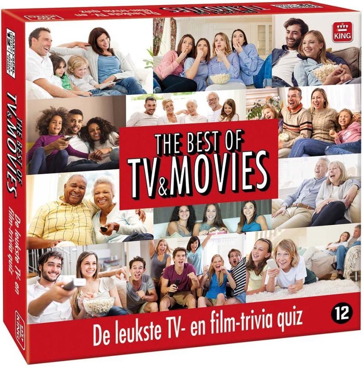 Best of TV & Movies - Bordspel met Vragen over Film en Televisie - King