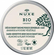 Nuxe Balsem Bio Organic Amande & Poudre Végétale Déodorant Baume Peaux Sensibles | 24H