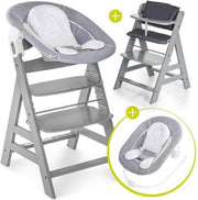 Hauck Alpha Plus Kinderstoel - Newborn Set - Grijs