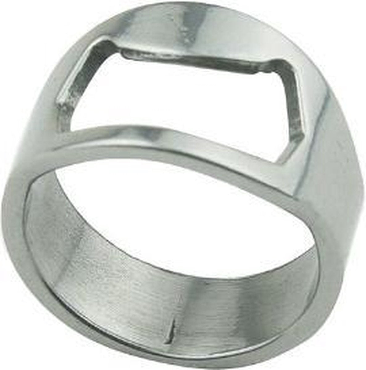 Ring Bieropener Flessenopener | Zilverkleurig
