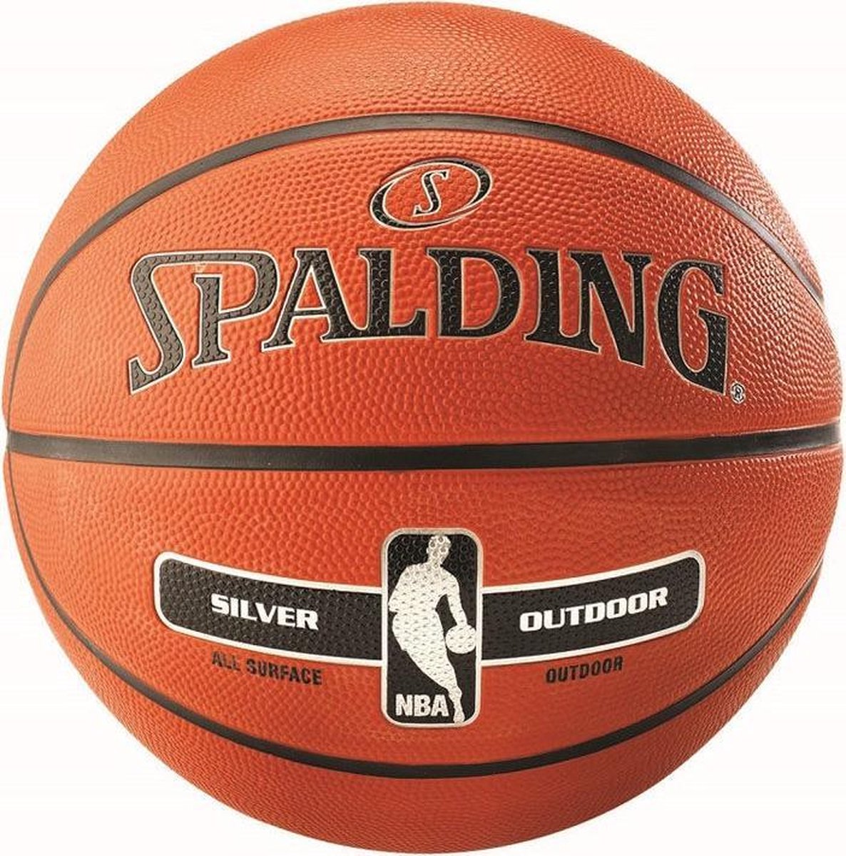 Spalding NBA Silver Outdoor Basketball New Maat 3