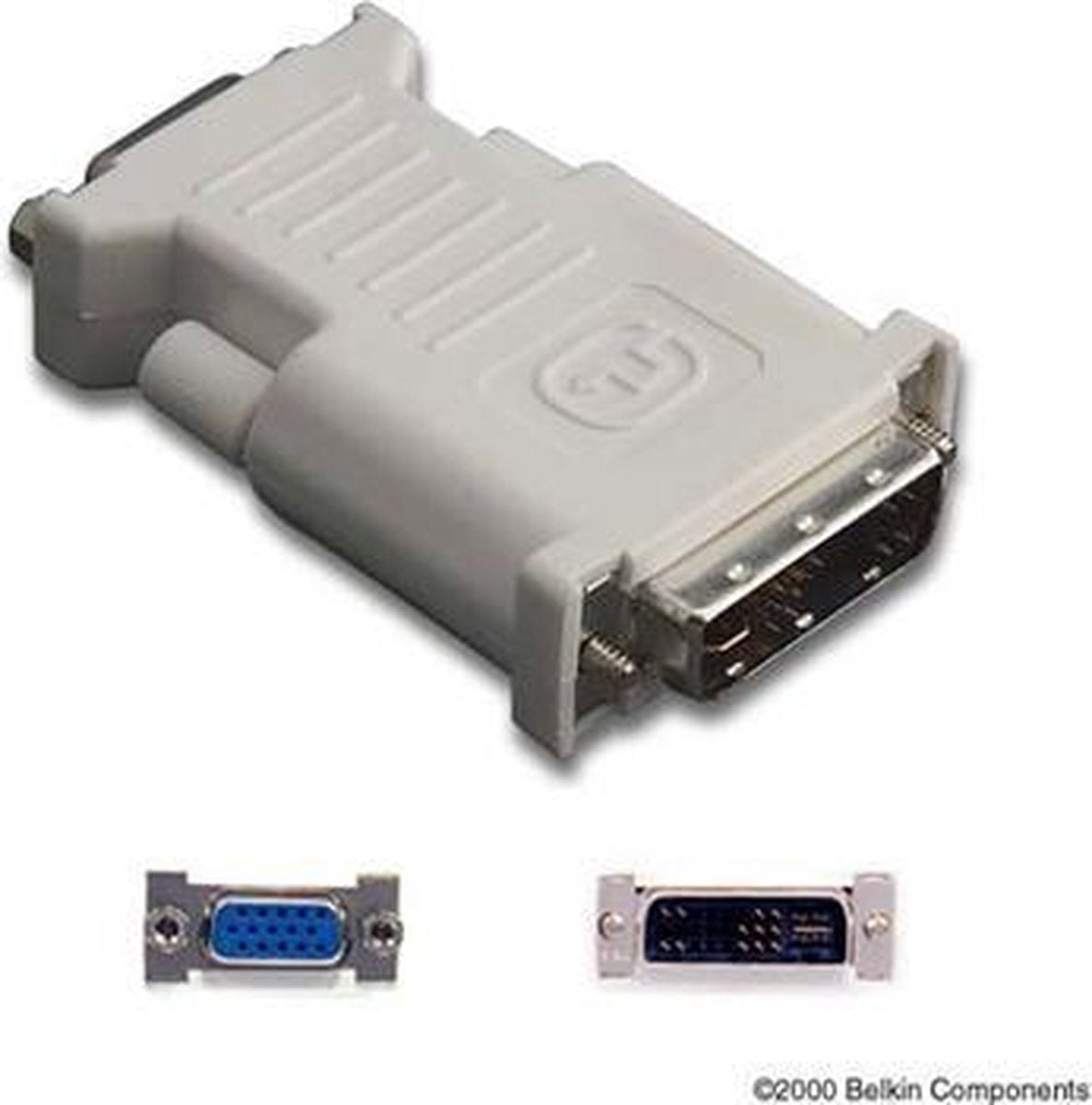 Belkin - DVI-adapter - DVI-A (M) naar HD-15 (VGA) (V) - duimschroeven