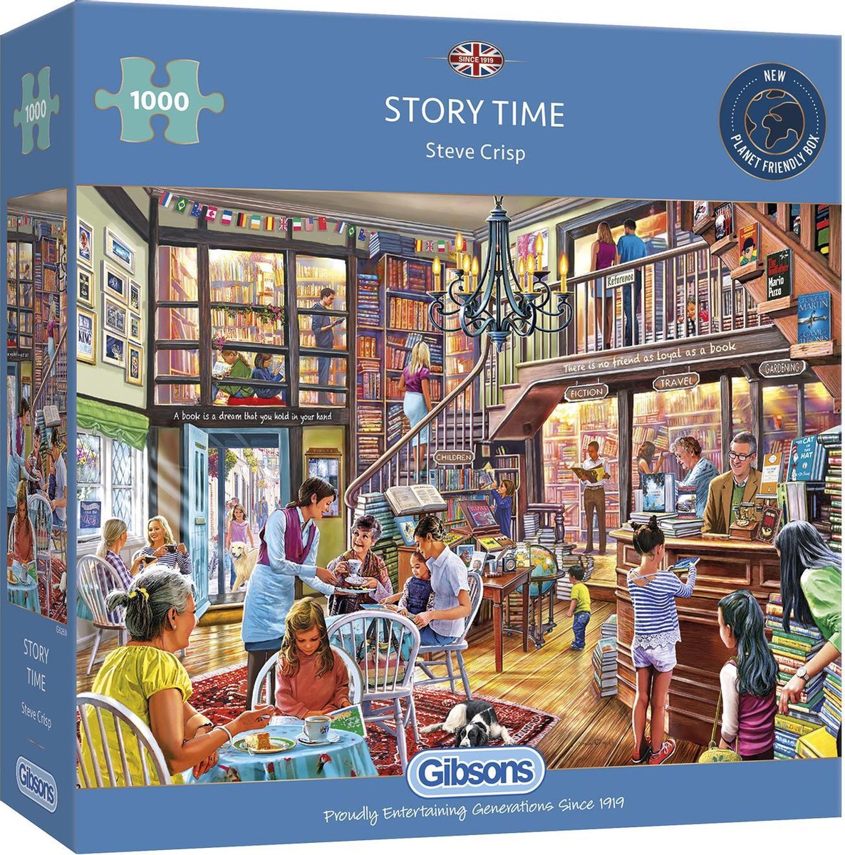 Gibsons puzzel Story Time - 1000 stukjes