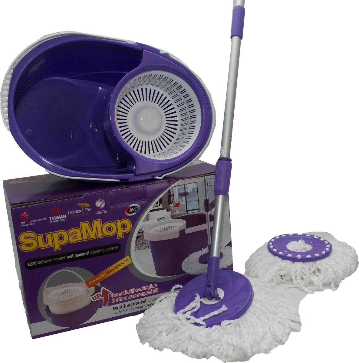 Vloerwisser Supa Mop - Spinner Mop