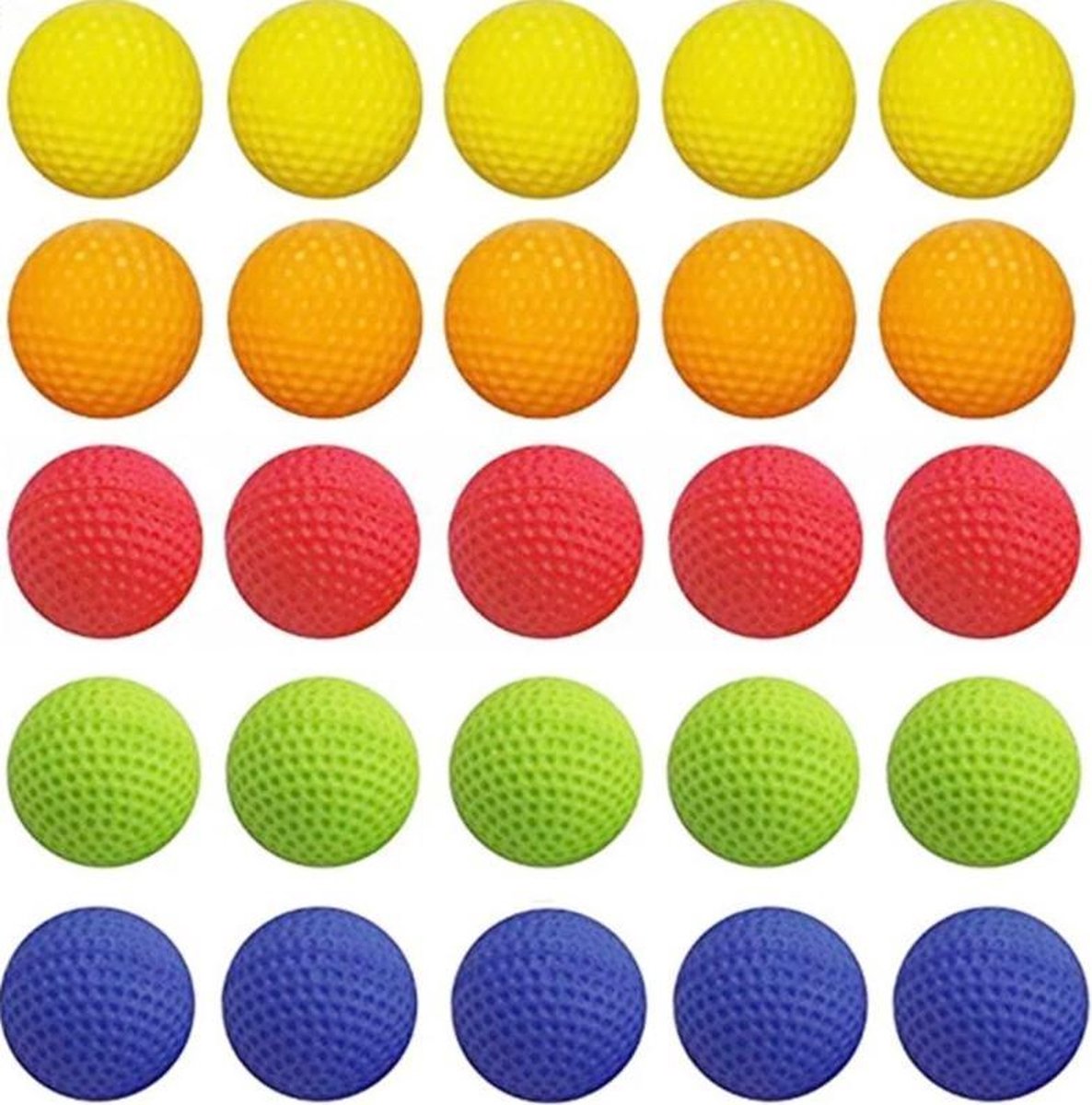 TDR - 100 stuks Nerf Rival compatible ballen - 100% compatibel met alle Nerf Rival Blasters