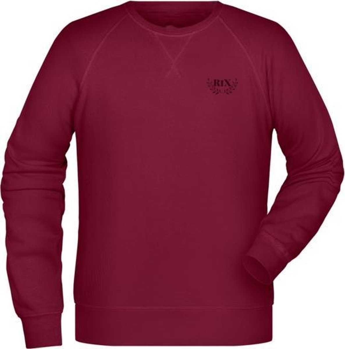 RiX Heren Crewneck Clint Bordeaux - 3XL