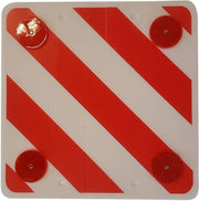 Markeringsbord uitstekende lading 50x50 cm - FOAM - inclusief reflectoren