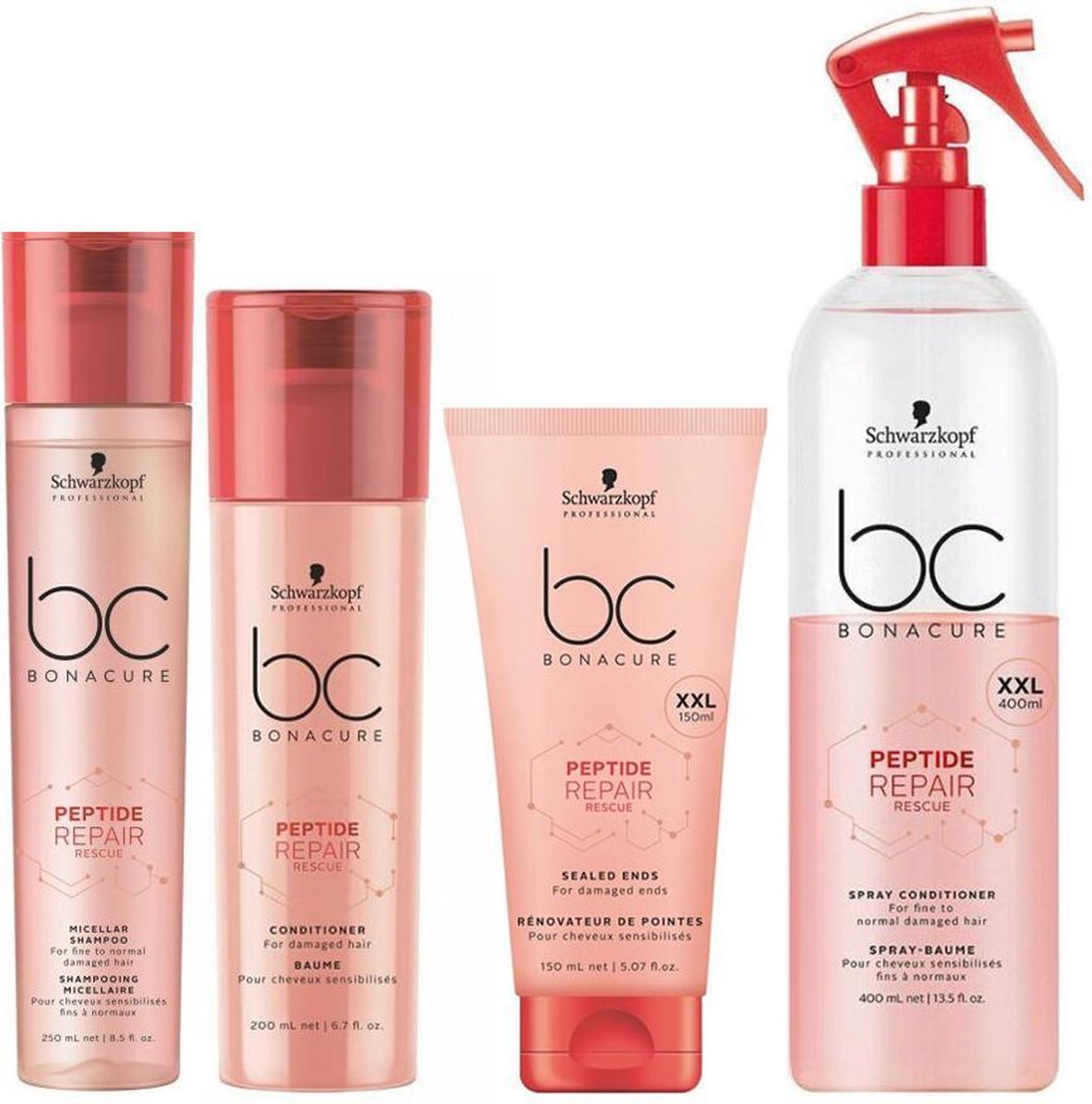 Beschadigd haar pakket Schwarzkopf BC Bonacure Repair Rescue