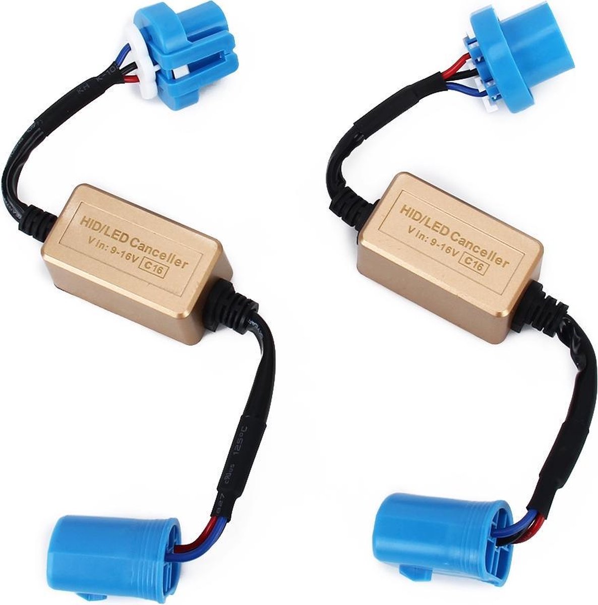 2 PCS 9004 9007 LED Koplamp Anti-flikkering weerstand Canceller decoders