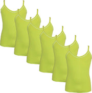 Beeren 6-Pack Meisjes hemden Vicky Groen maat 104/116