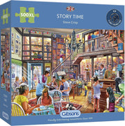 XL-legpuzzel van Gibsons  "Bibliotheek" met 500 XL stukjes