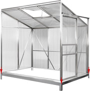 Deuba Aluminium zijkas met fundering - 3