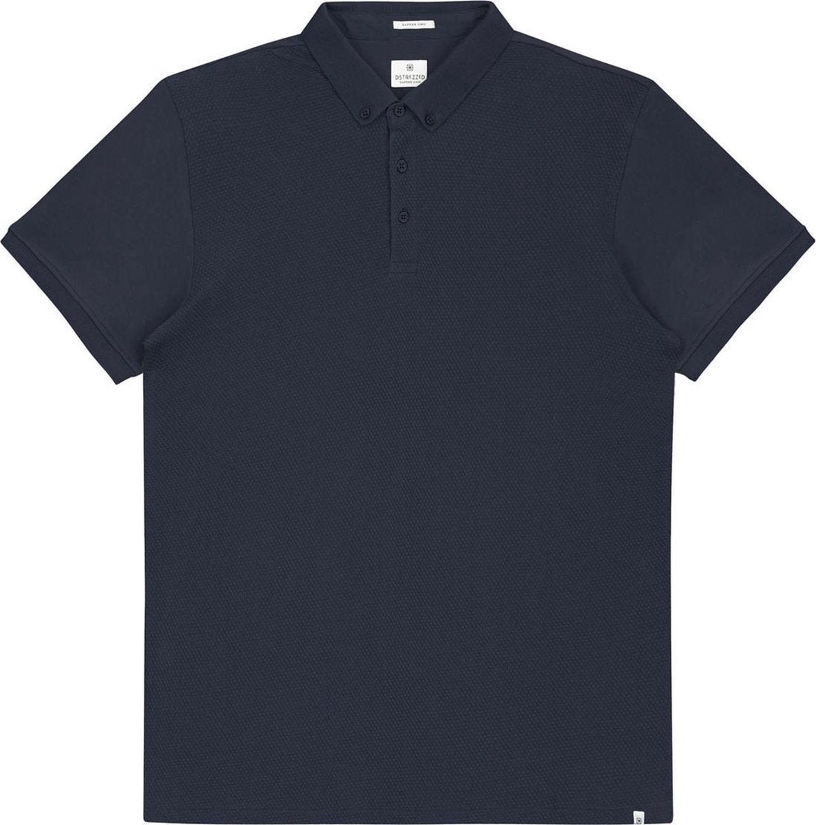 Dstrezzed Polo Honeycomb Jersey Stretch Navy (202356 - 669)