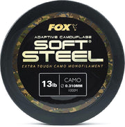Fox Adaptive Camouflage Soft Steel - Nylon lijn - 13lb - 0.31mm - Camouflage