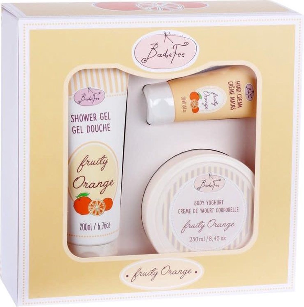 Badefee Giftbox Huidverzorging - Fruity Orange / Appelsien
