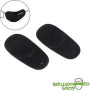 2 x Brilpatch – Brilpleister – Amblyopie – Lui Oog -Afdekken Lui Oog – Oogpleister – Occlusietherapie – Large – Zwart