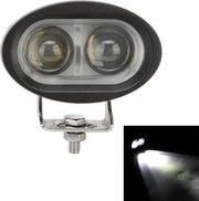 DC 9-32 V 20 W 6000 K Waterdicht Voertuig Auto Boot Marine Externe Werkverlichting Noodverlichting 30 Graden Spotlicht LED Auto Lampen met 2 Intense CREE LED lichten (Wit Licht)