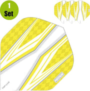 Pentathlon TDP Lux Vizion White Dartflights - Geel- ()