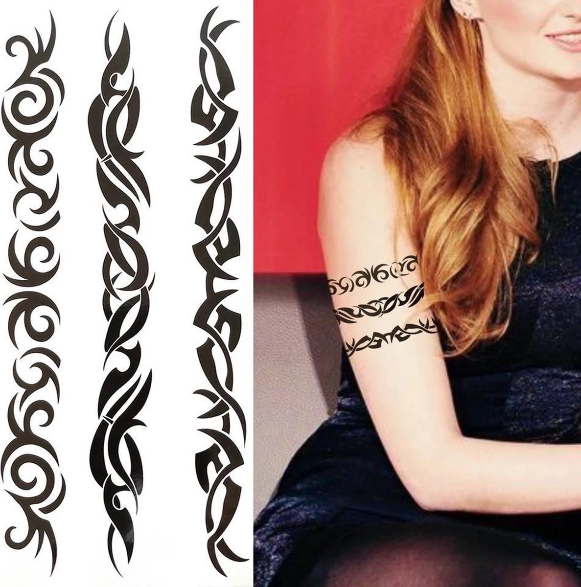 Prachtige Neppe Tattoo | Oneindigheid | Charmant | Hoge Kwaliteit | Bloem Tatoeage | Tijdelijke Tattoos | Nep Tatoeage | Dames Tatoeage | Temporarty Tattoo | Fake Flower Tattoo | Langdurige Nep Tattoo | Hele Set | Mooie Gift | Verjaardags Cadeautje