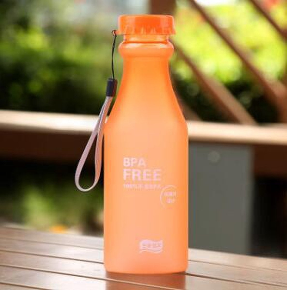 EIZOOKSHOP 2 x BPA vrije sport waterfles - Oranje