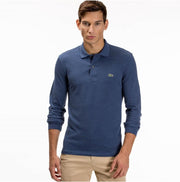 Lacoste Heren Polo Jeans Blauw