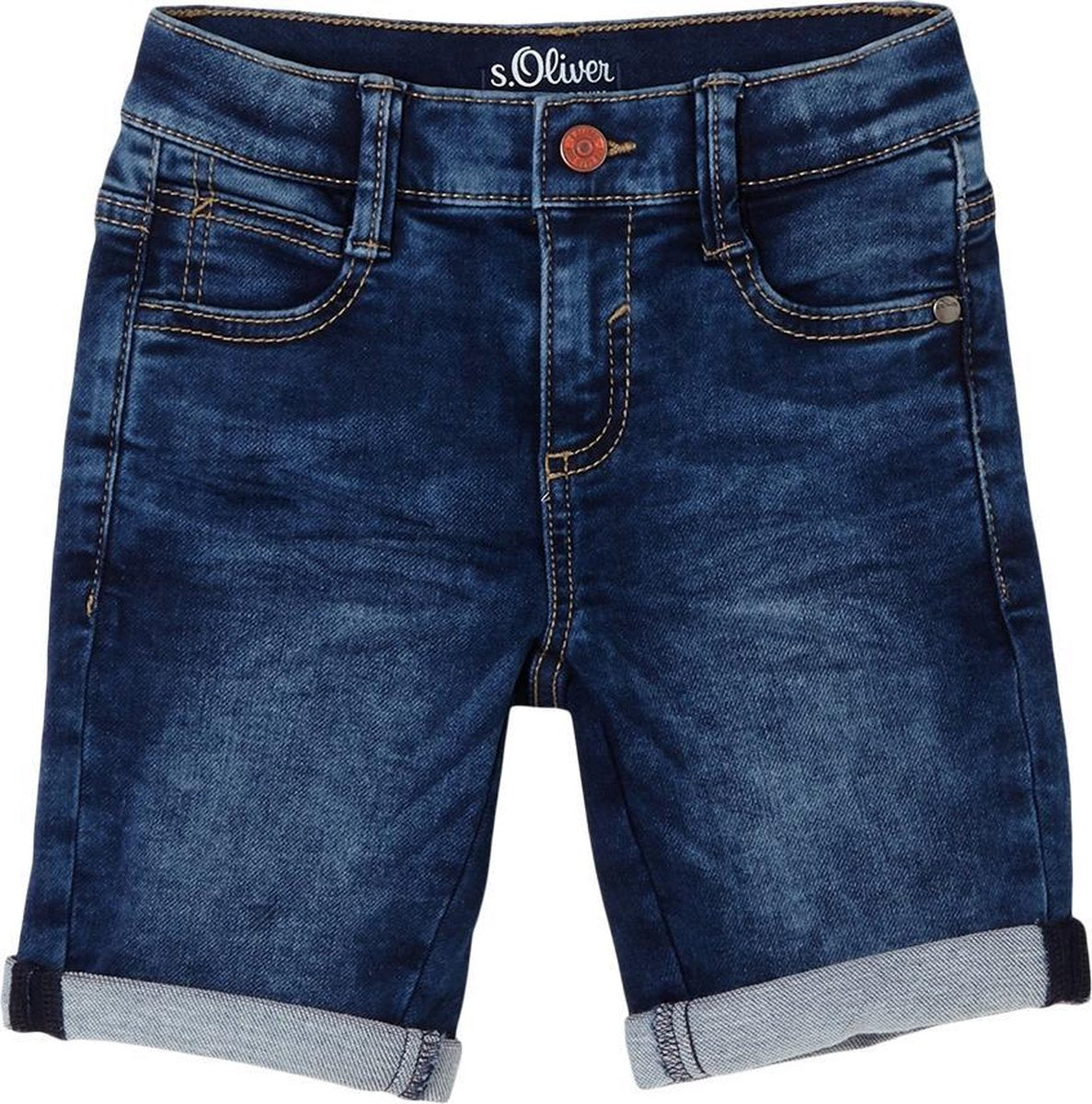 s.Oliver Jongens Jeans Short - Maat 110