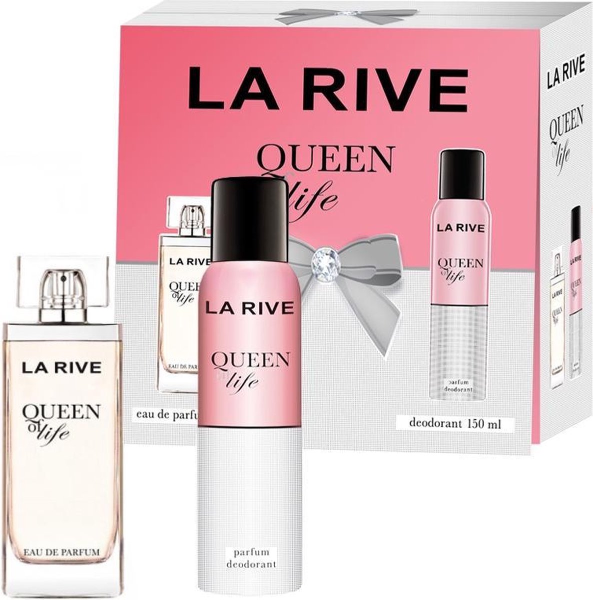 La Rive - Set Queen of Life - Eau de parfum 90 ml + Deodorant 150 ml