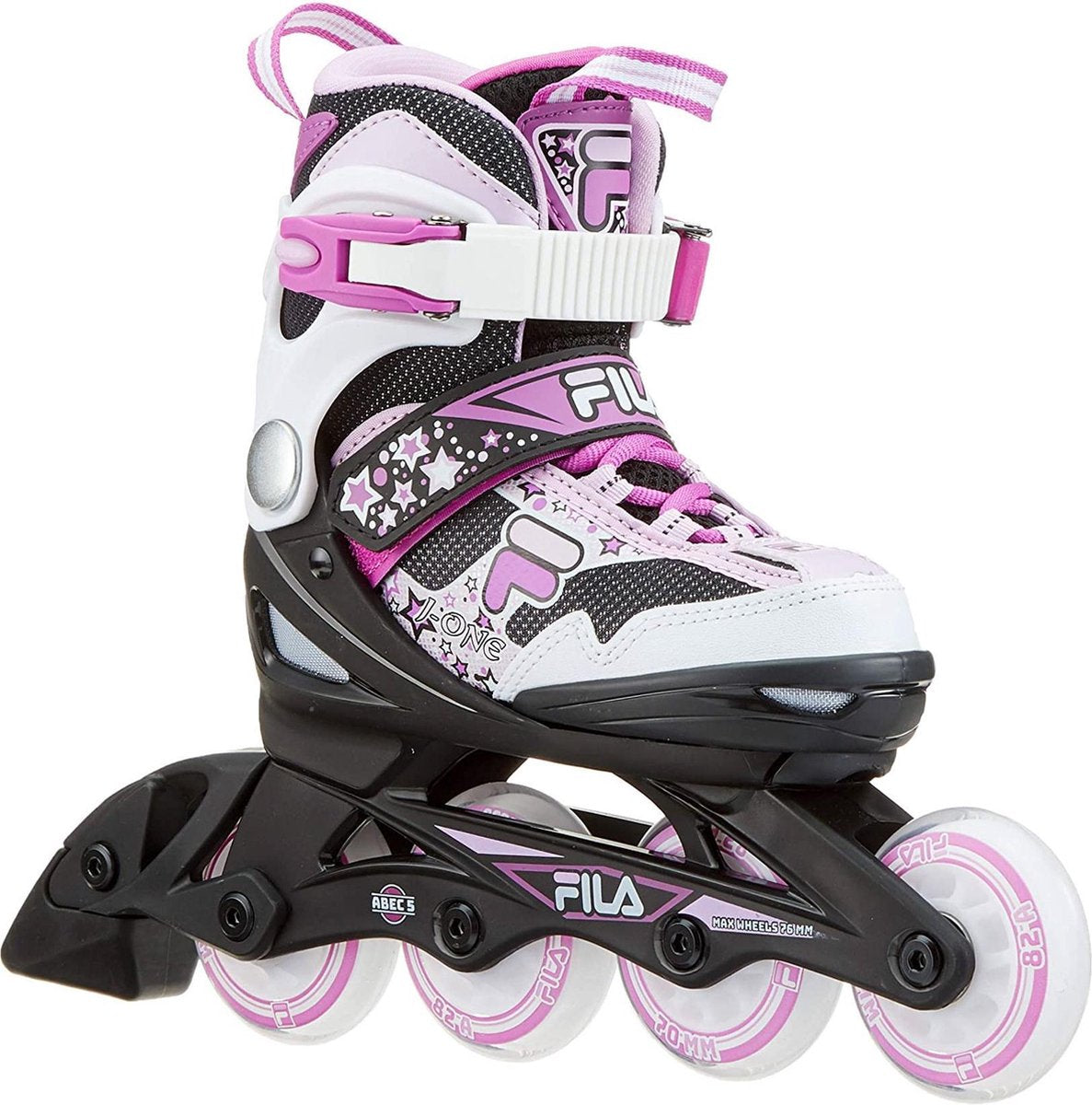 Fila J-ONE semi-softboot skeelers maat 32/35 - Zwart - Maat 32/35