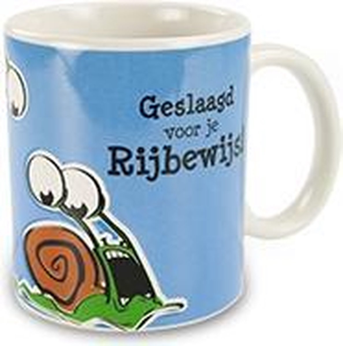 mok - geslaagd voor je rijbewijs