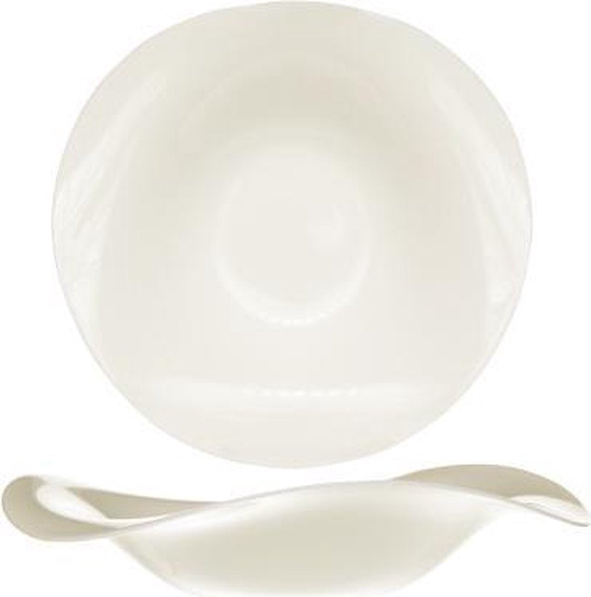 Tendency Beige Pastabord - Diep Bord - Ø 28cm