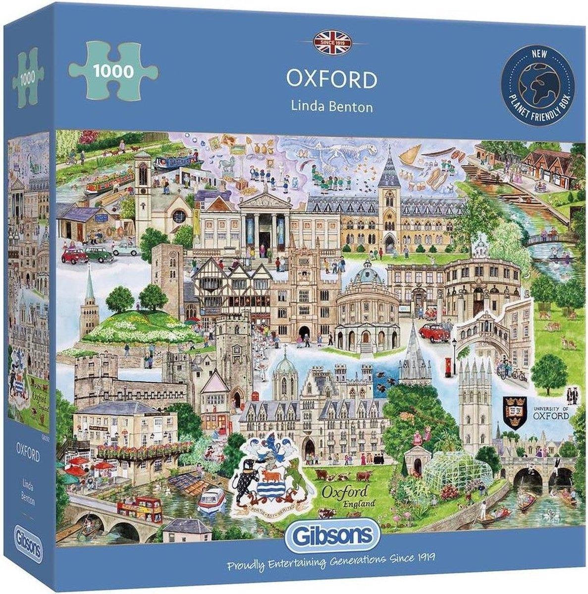 Gibsons puzzel Oxford - 1000 stukjes