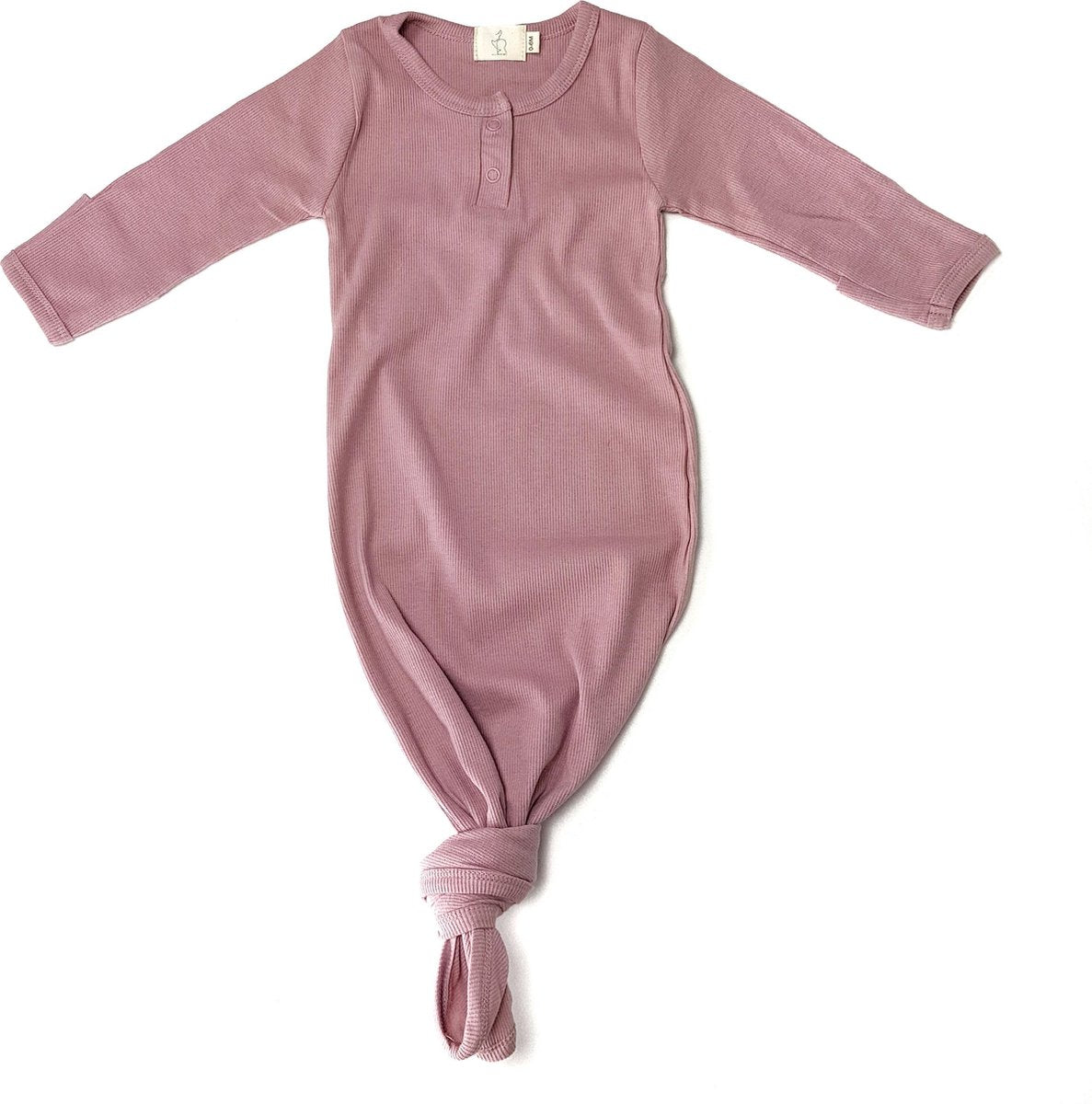 MijnNami Babybundel met Bonnet - Romper Setje - Petal - 0/6 maanden - Slaapzakje baby - Knotted babygown