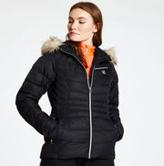 Dare2b -Glamorize  - Outdoorjas - Vrouwen - MAAT L - Zwart