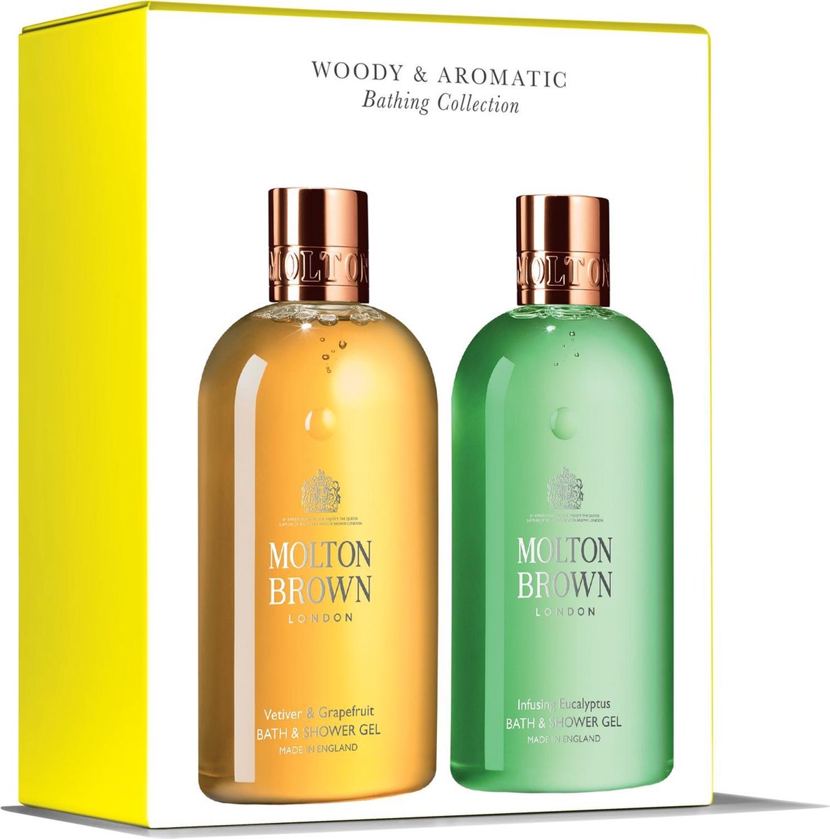 Molton Brown Woody & Aromatic Gift Set	2 x 300ml