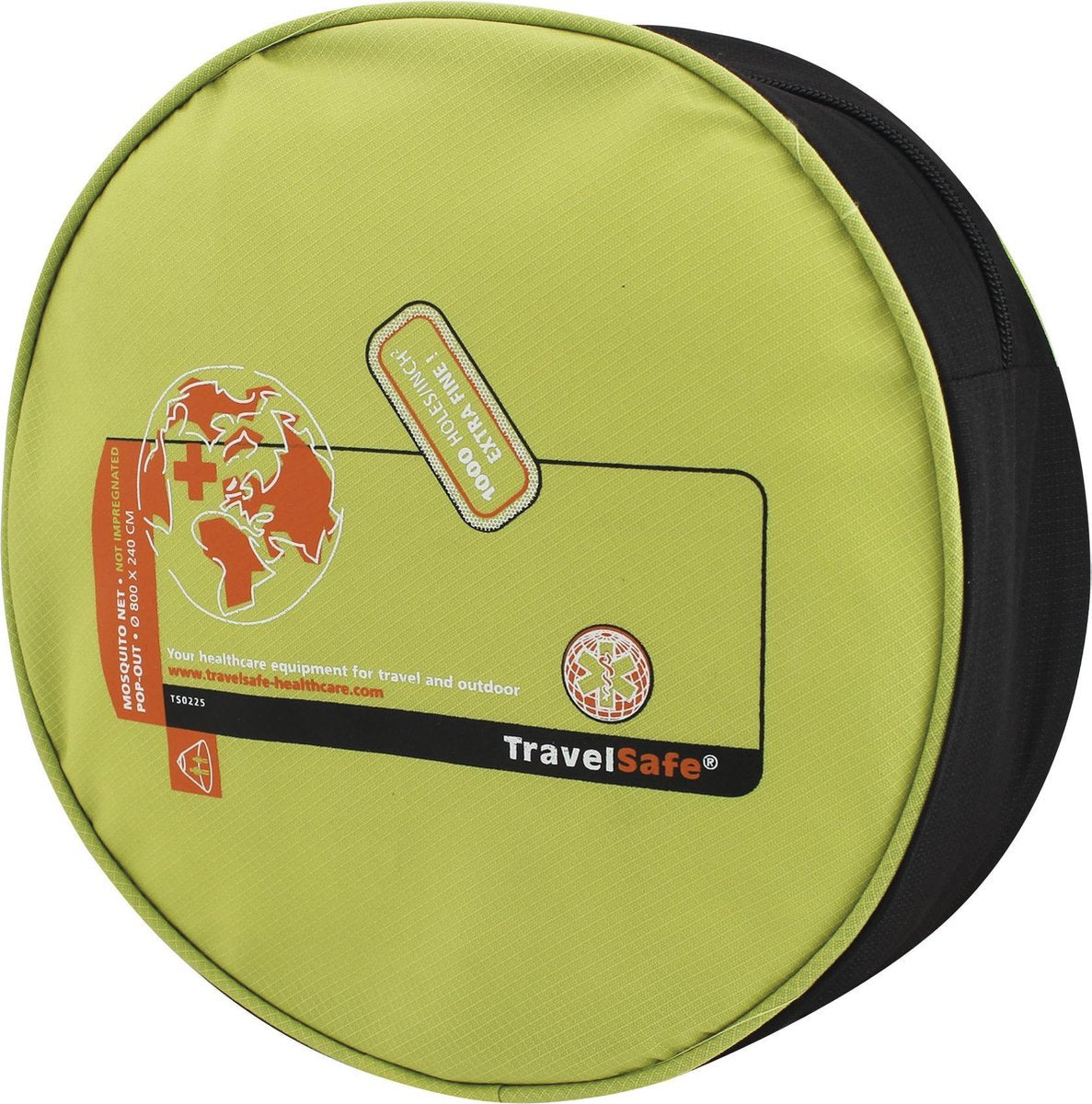 Travelsafe Klamboe - Pop Out - Extra Fine Mesh - 1000 holes mesh - 1/2 persoons