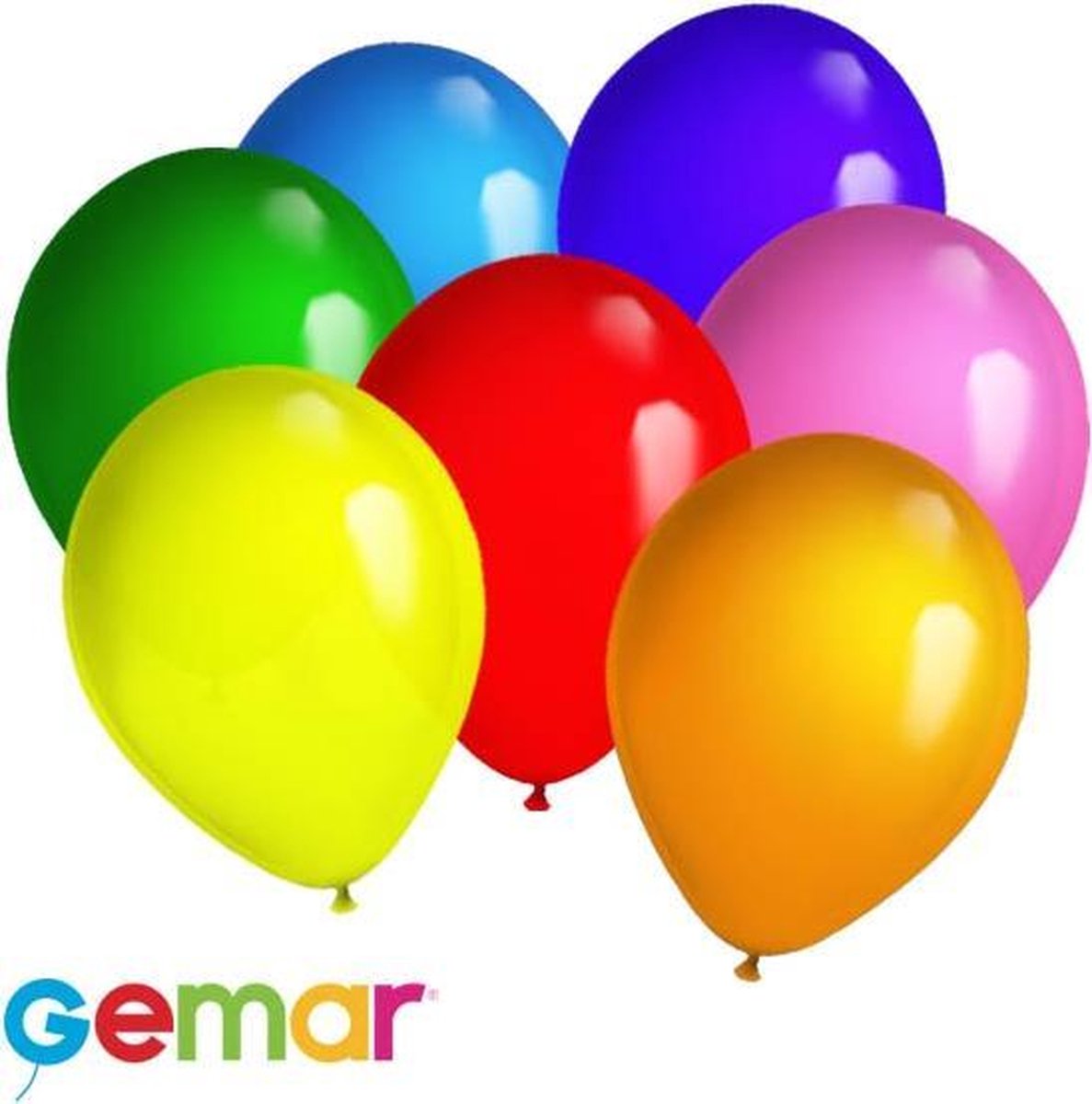 30x Ballonnen verschillende kleuren (Ook geschikt voor Helium)