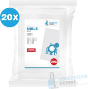 Miele G/H/N - 3D - 20x Stofzuigerzakken + 2x Filter - Microvezel Multi-laag Hoge Kwaliteit Materiaal - Voordelig en gelijk aan prestaties!